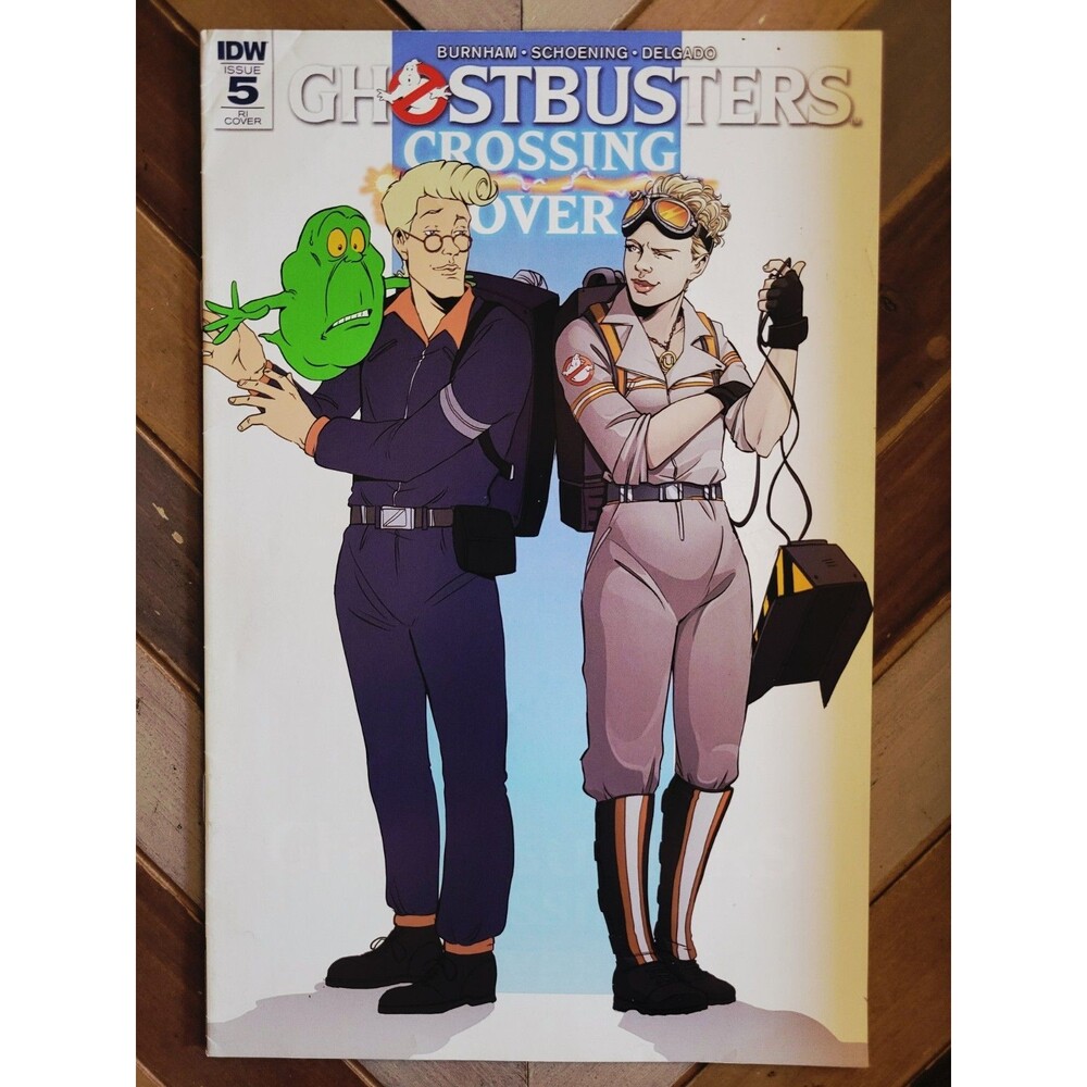 Ghostbusters: Crossing Over (2018 IDW) 1:10 Ratio Variant Emma Vieceli Cover 5.0